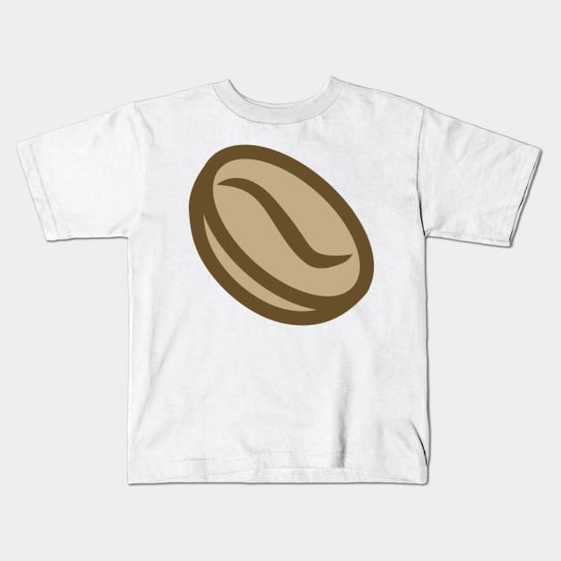 Coffee bean Kids T-Shirt by ShirtyLife